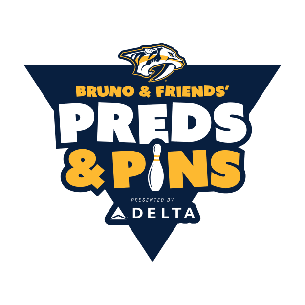 Bruno & Friends' Preds & Pins Bowling Tournament presented by Delta