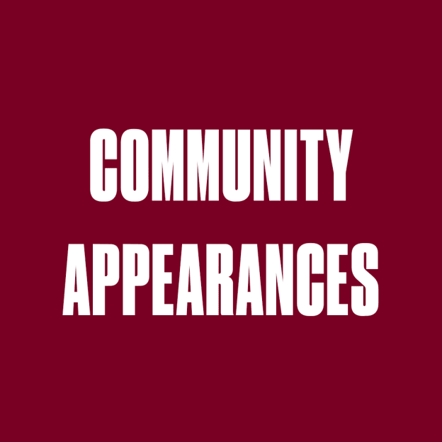 Community Appearances