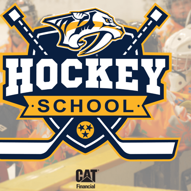 Preds Hockey School Presented By CAT Financial