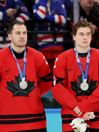 PHOTOS: Bo Horvat and Ondrej Palat at the Olympic Winter Games in Milano Cortina 2026