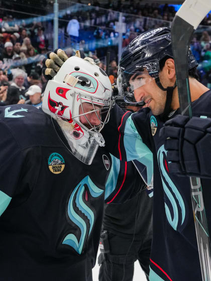 Er war ueberragend - Seattles Philipp Grubauer sichert Kraken-Sieg