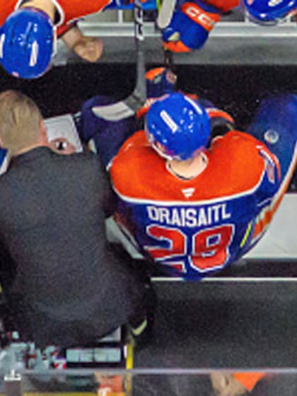 Trent Frederic ist der Nebenmann von Draisaitl und McDavid