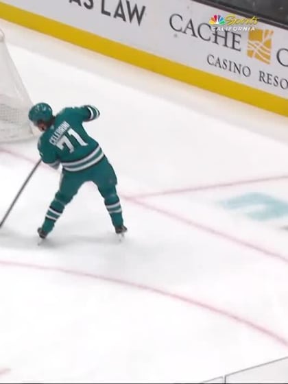 MTL@SJS: Celebrini scores goal against Samuel Montembeault
