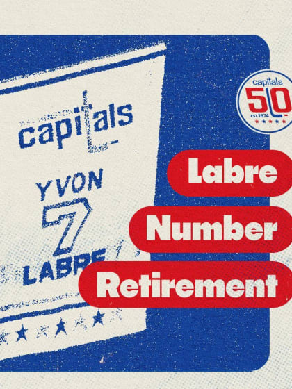 Capitals Top 50 Moments | Labre Number Retirement