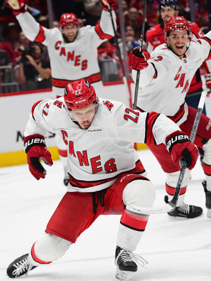 Carolina Hurricanes persistence pays off in Game 1 OT win