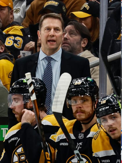 NHL EDGE stats Boston Bruins St Louis Blues outlooks after coaching changes