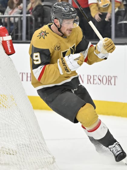 Vegas Golden Knights NHL EDGE stats for 2025-26 season 32 in 32