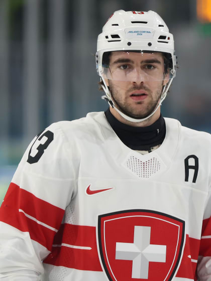 Nico Hischier blickt auf die Olympia 2026 zurueck