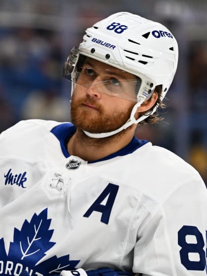 William Nylander missar Toronto Maple Leafs match mot Philadelphia Flyers