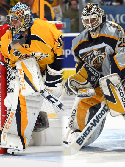 Pekka Rinne (2011-12) & Tomas Vokoun (2003-04)