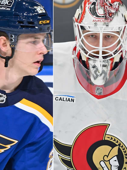 Veckans tre svenska stjärnor i NHL Filip Forsberg Jonatan Berggren Linus Ullmark