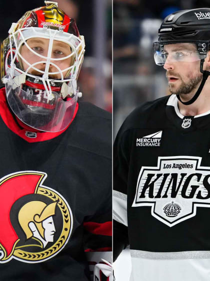 Veckans tre svenska stjärnor i NHL Mika Zibanejad Adrian Kempe Linus Ullmark