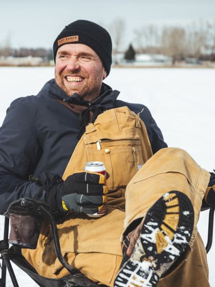 Photo Gallery - Ice Fishing With Kipper
