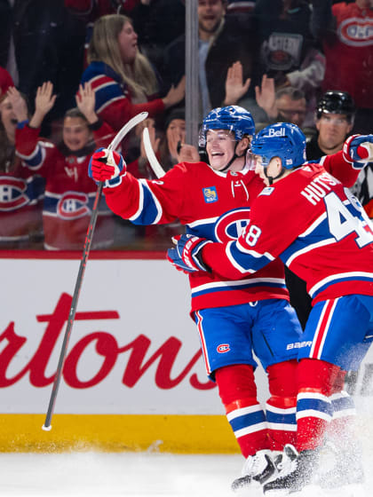 Caufield 40. gólom v sezóne vystrelil výhru Montrealu 