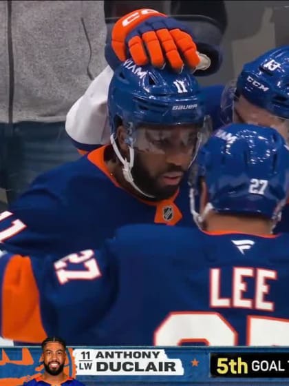 Duclair double l'avance sur un tir précis