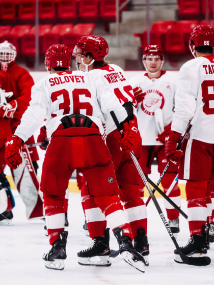 Red Wings prospects learn valuable lessons and form lasting friendships during 2024 Development Camp