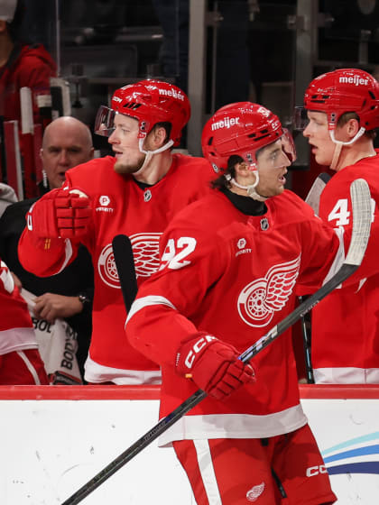 Marco Kasper bringt Red Wings zurueck auf die Erfolgsspur