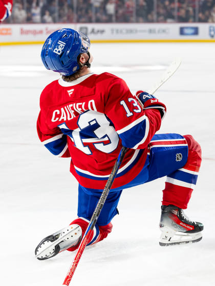 Cole Caufield boosts Canadiens past Maple Leafs while honoring Johnny Gaudreau