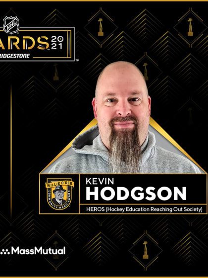 Kevin Hodgson Willie O'Ree Community Hero Award