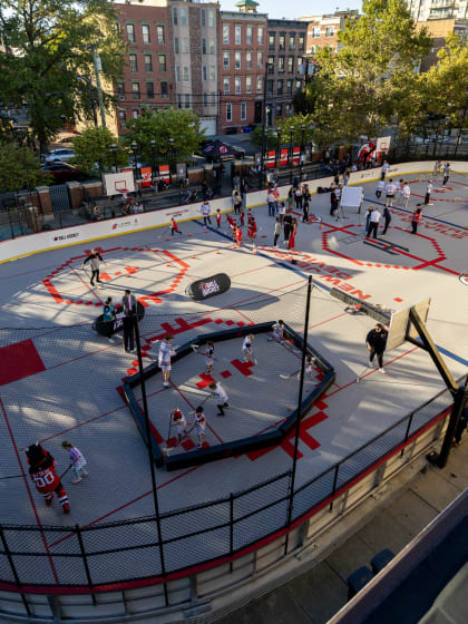 Devils Open Refurbished Rink in Hoboken