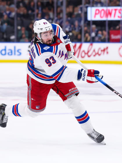 Besviken Mika Zibanejad efter Rangers blivit matematiskt eliminerade från slutspel