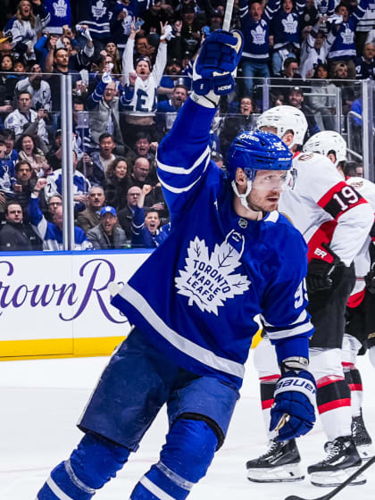 Oliver Ekman-Larsson visade vägen för Toronto Maple Leafs