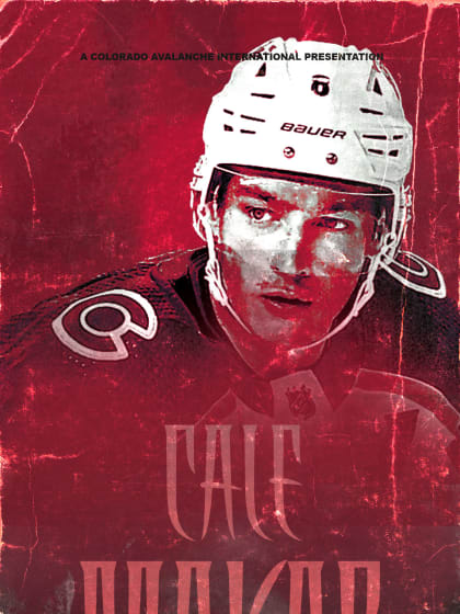  Colorado Avalanche NHL Poster Set of Six Vintage