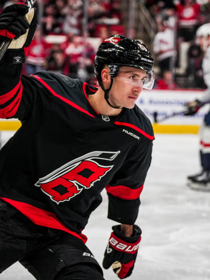 Carolina Hurricanes Martin Necas discussed on NHL at the rink podcast