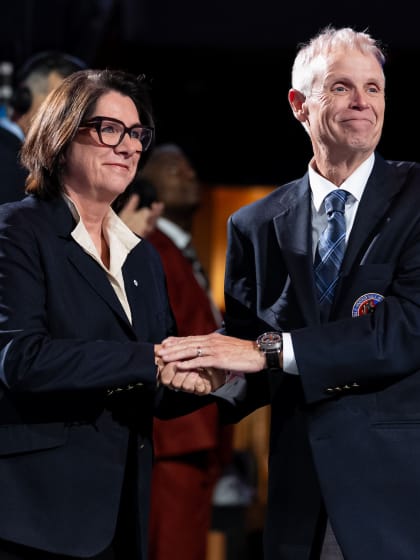 Sauvageau and Gagnon honored at the Bell Centre