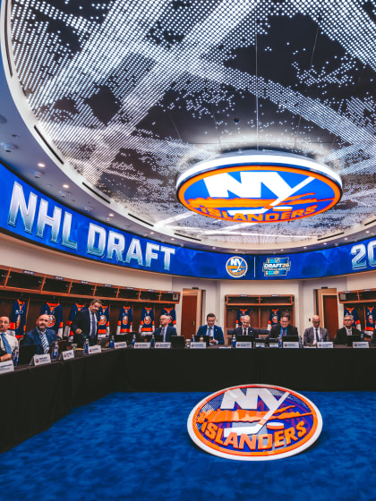 PHOTOS: Inside The Islanders' 2026 Draft War Room