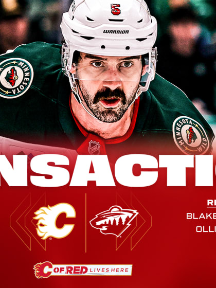 Flames Acquire Jacob Middleton From Minnesota