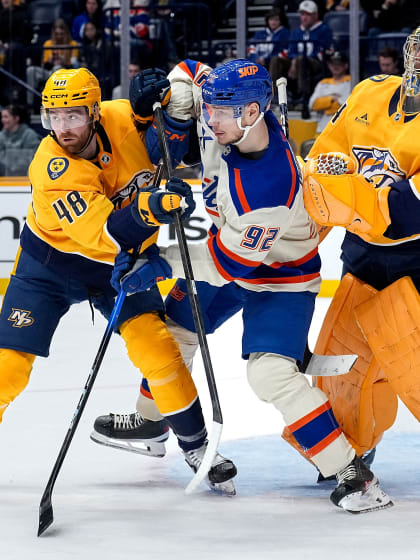 Oilers at Predators (Jan. 13)