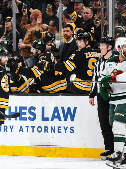 Blågul dominans från Lindholm Lindholm Arvidsson när Bruins slutspelsjakt går vidare