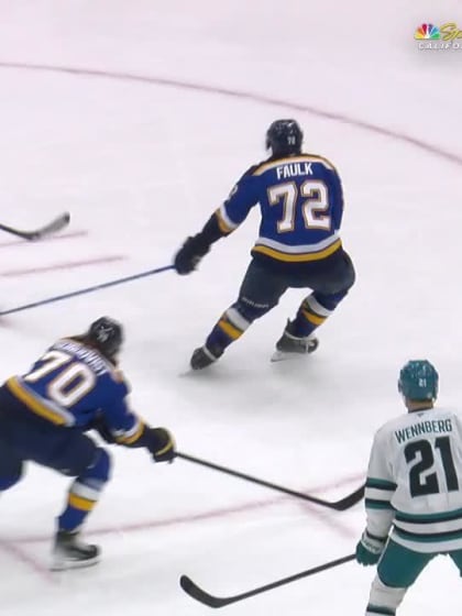 SJS@STL: Celebrini scores PPG against Jordan Binnington