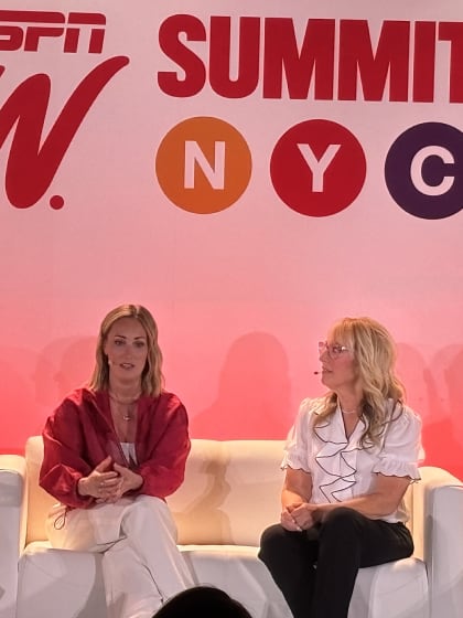 Jessica Campbell discusses role of trailblazer at espnW Summit NYC 
