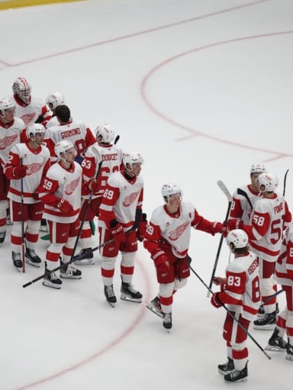 RECAP: Red Wings kick off 2025 NHL Prospect Games with 6-2 win over Stars