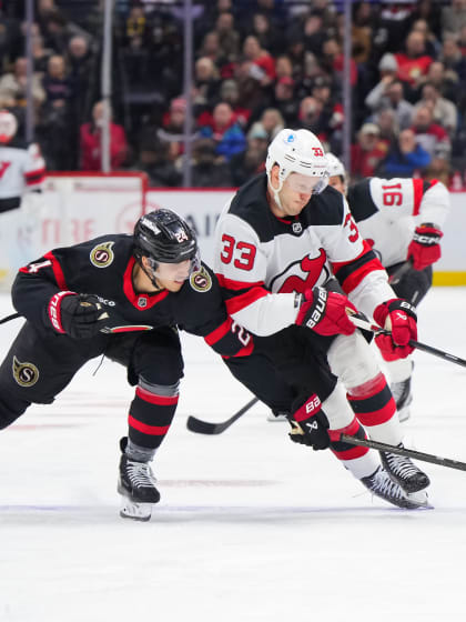 Devils at Senators