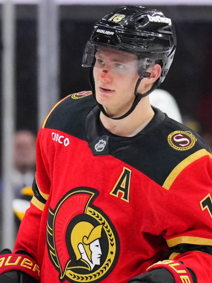 Tim Stützle ist der juengste Spieler der Ottawa Senators mit 400 Punkten