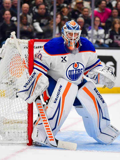 Pickard steht in Spiel 3 im Tor der Edmonton Oilers