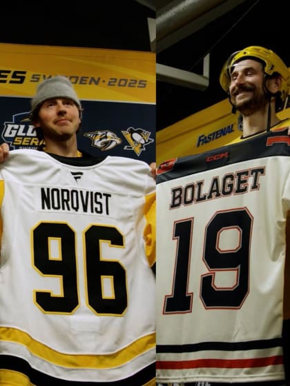 Svenska NHL-spelare träffar Bolaget
