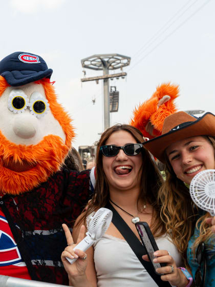 Youppi! à OSHEAGA 2025