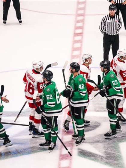 RECAP: Detroit battles but falls short against Dallas, 6-5, to finish off 2025 NHL Prospect Games