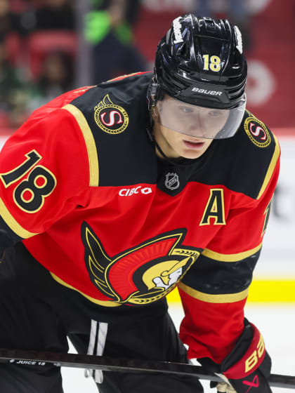 Bittersuesser Abend fuer Ottawa Senators Center Tim Stuetzle