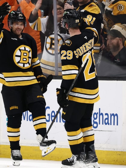 Dubbla milstolpar för Viktor Arvidsson i Boston Bruins seger