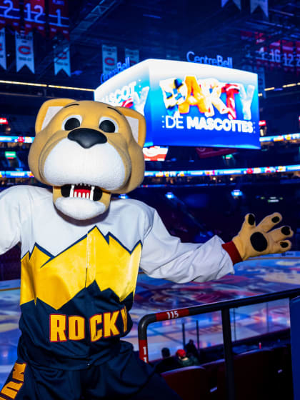 Mascot Party at the Bell Centre