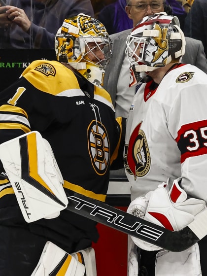 Linus Ullmark vinnare med Ottawa i återkomsten till Boston