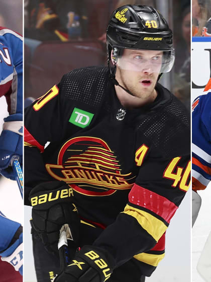 Nathan MacKinnon Stuart Skinner Elias Pettersson månadens tre stjärnor i NHL