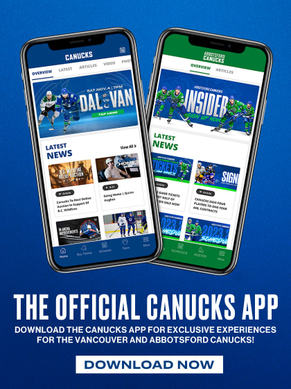 Download the official Canucks app