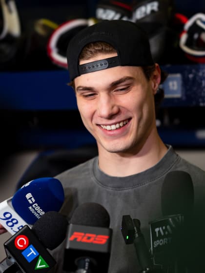 Canadiens exit interview day
