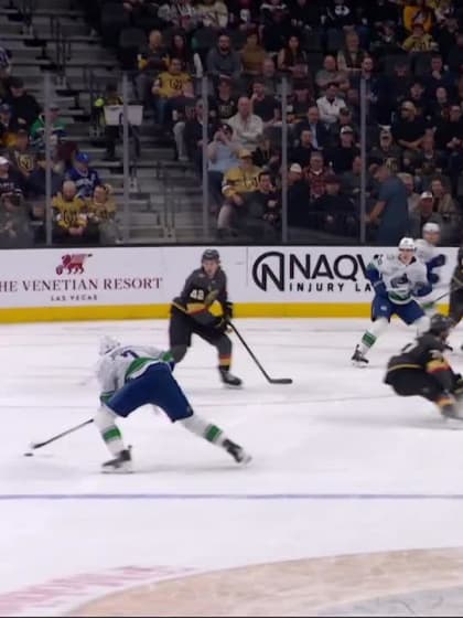 Joseph marque son 1er but avec les Canucks